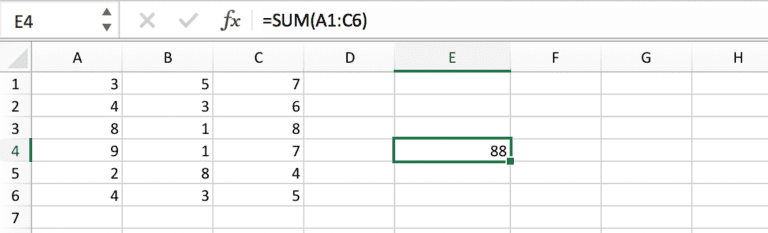 What is a Cell Range in Excel // Excel Glossary // PerfectXL