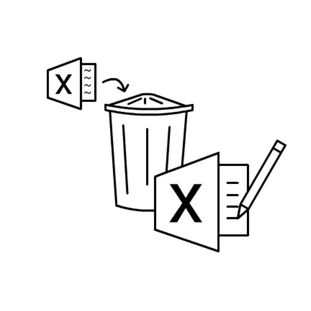 Don't be afraid to remodel // Principles for Good Excel use // PerfectXL Academy