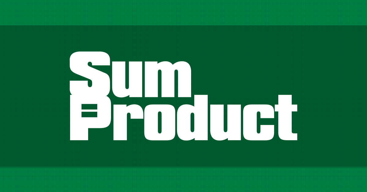 Best Excel blogs online: No.1 SumProduct // PerfectXL