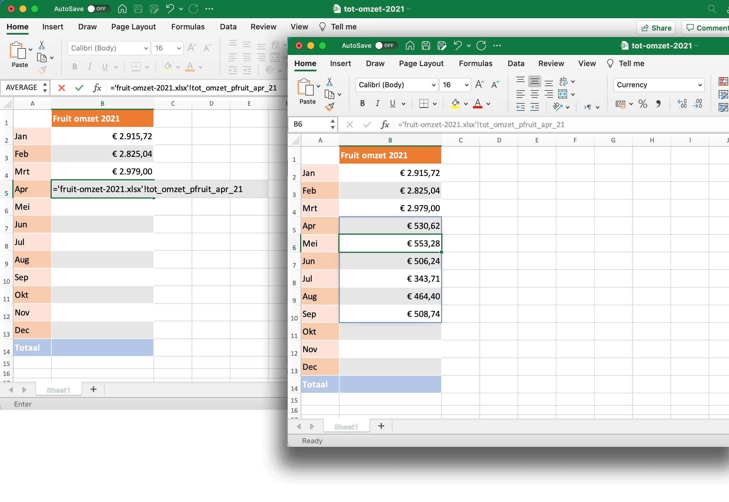 Publiceer benoemd bereik van een andere werkmap in Excel // PerfectXL Academy