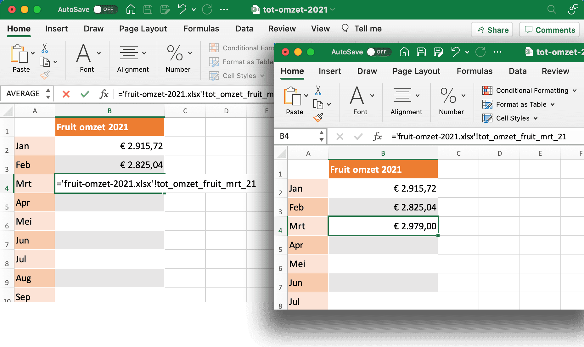 Publiceer een gedefinieerde naam in een externe link naar een ander workbook // PerfectXL Academy