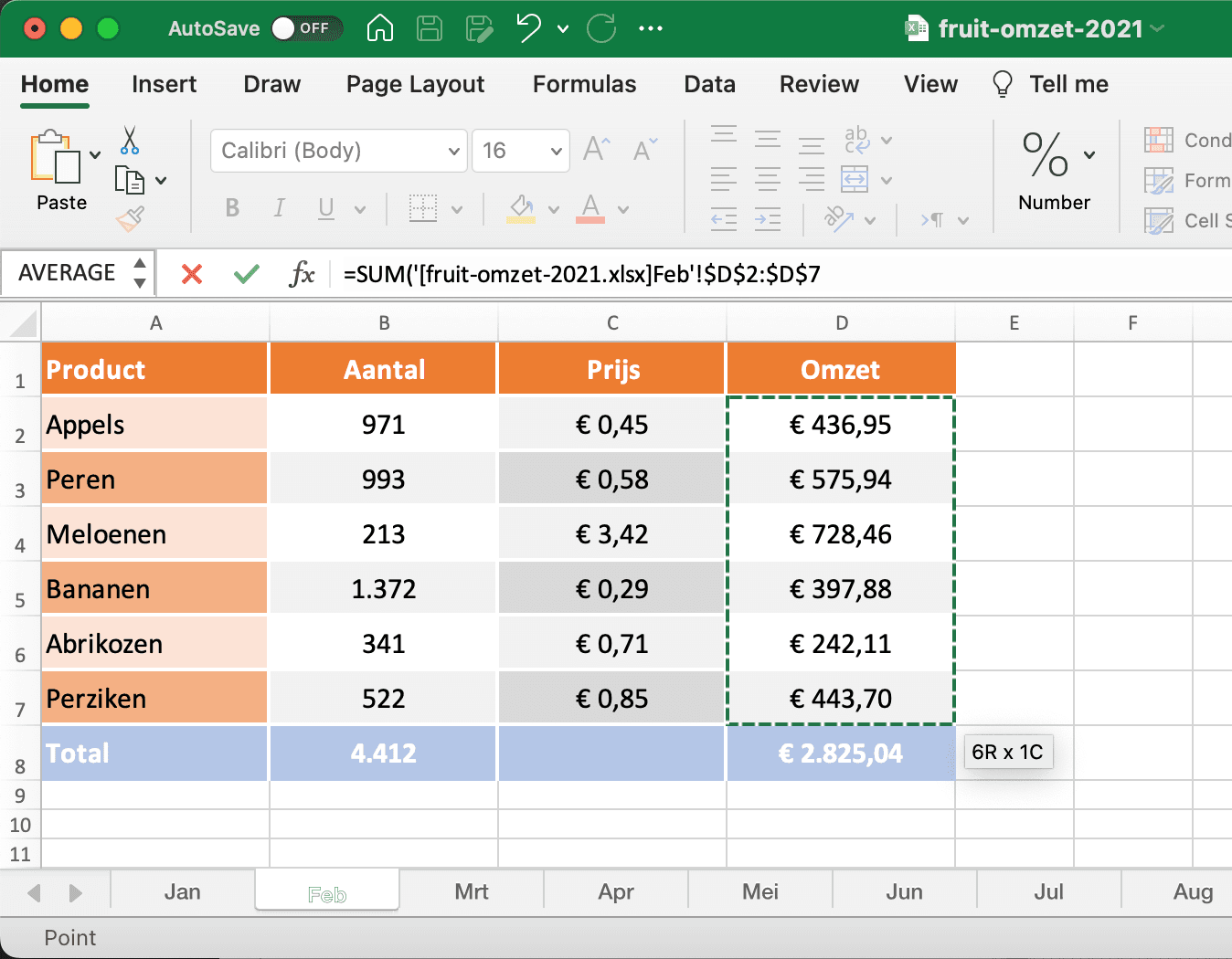 Selecteer celbereik voor een externe link in een andere spreadsheet // PerfectXL Academy