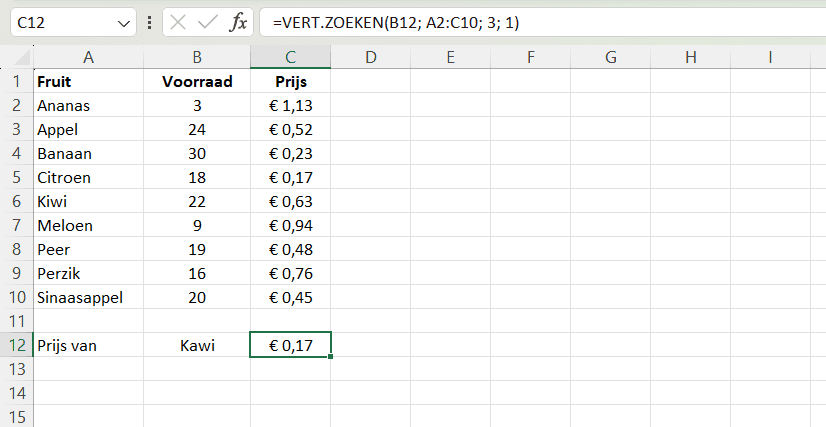Foutief resultaat niet-exacte match VLOOKUP functie in Excel // PerfectXL Academy
