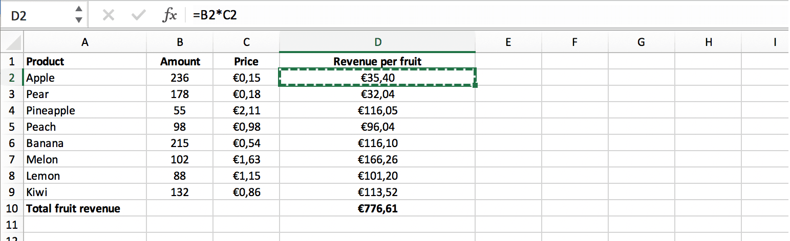 Voorbeeld zonder array formule in Excel // PerfectXL