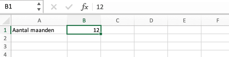 Gebruik geen vaste getallen in formules // PerfectXL Academy