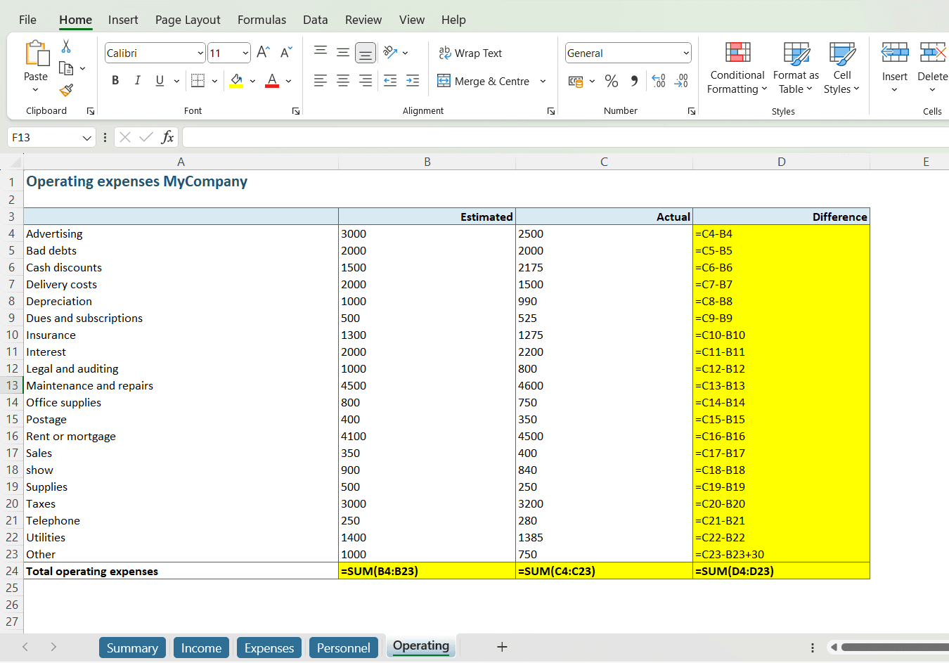 Doorgetrokken formule onderbroken door hardcoded number // PerfectXL