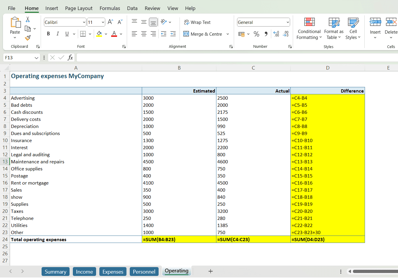 Extended formula interrupted by hardcoded number // PerfectXL