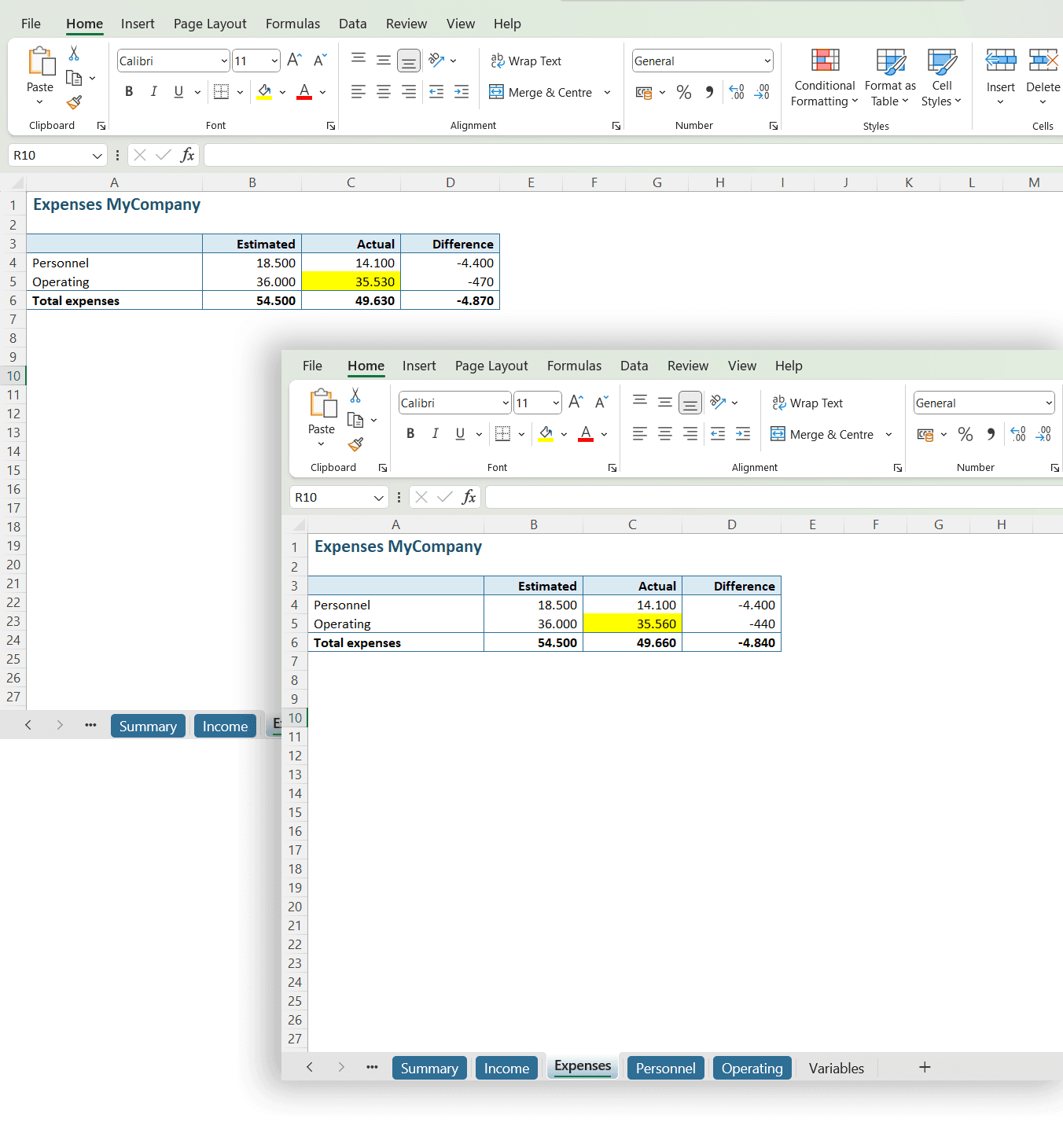 Effect of the adjustment // PerfectXL